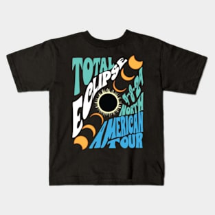 total eclipse north american tour Kids T-Shirt